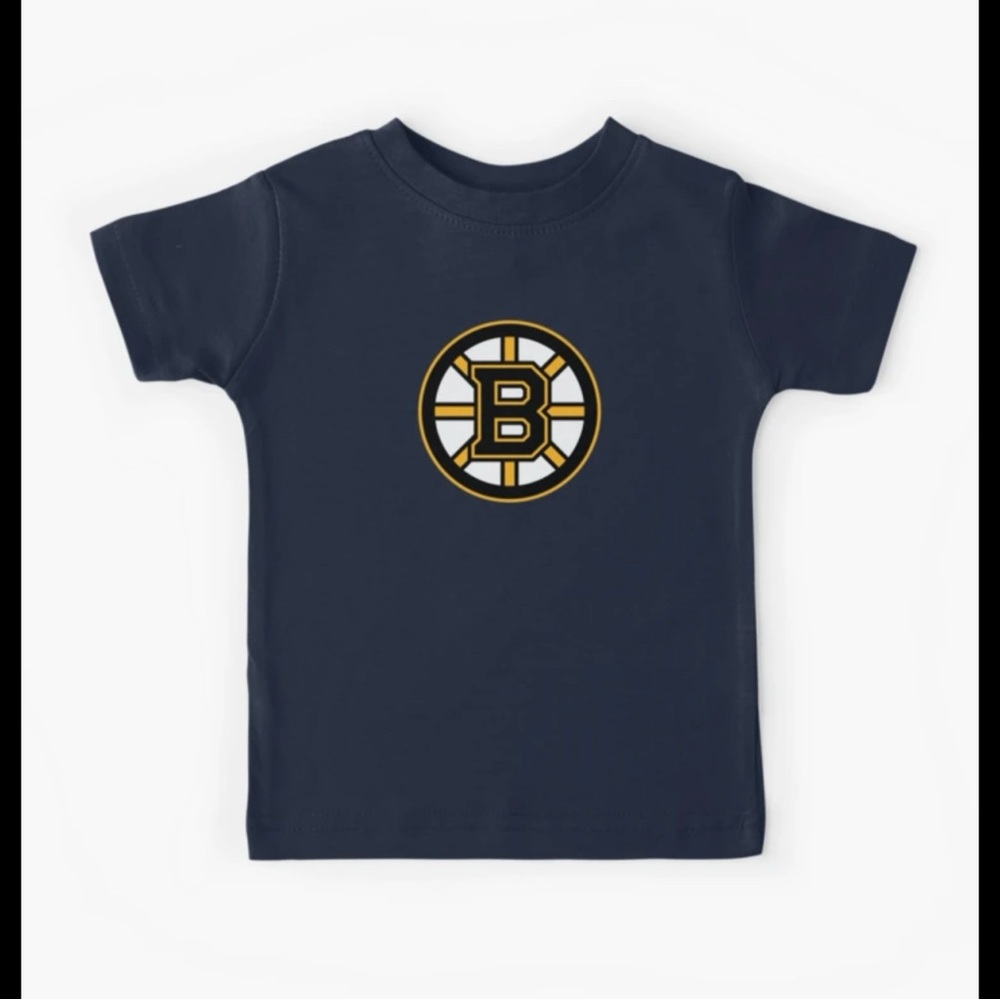 Boston Bruins Kids T-Shirt with Logo Size 2T or 3T 🆕